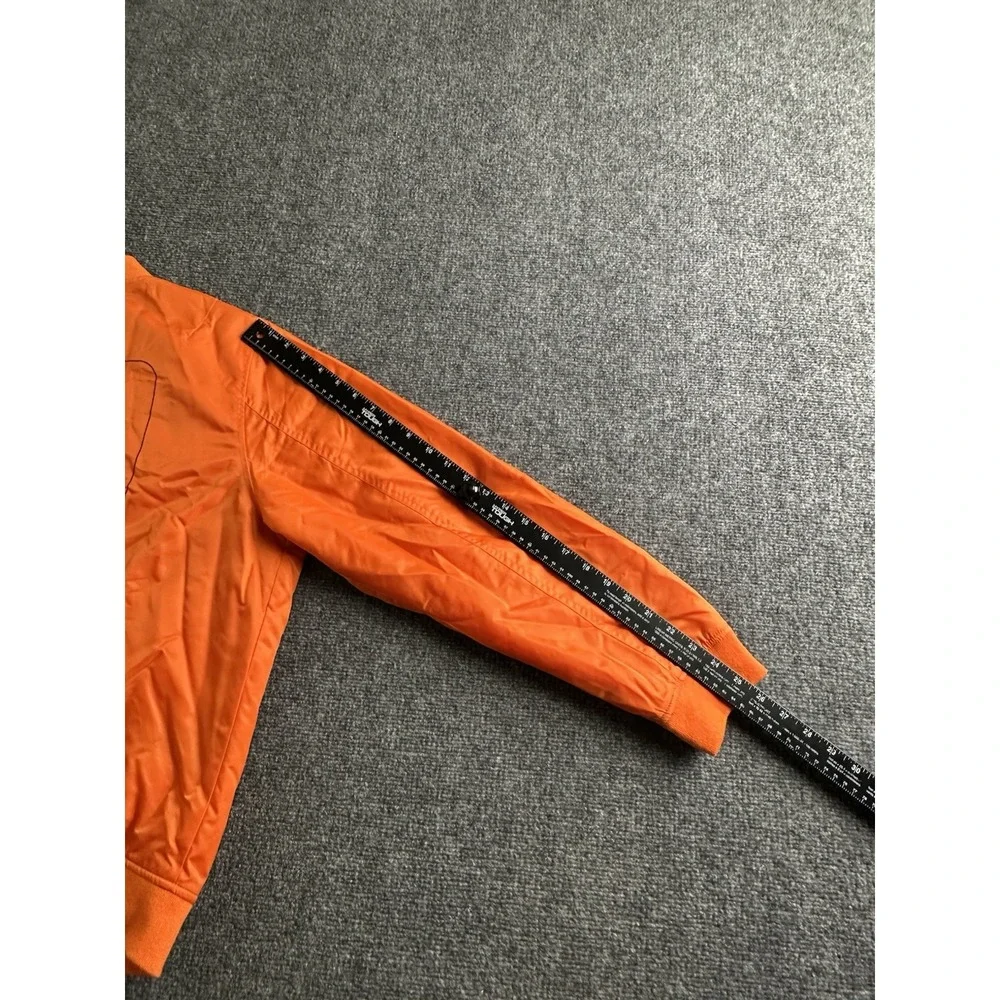 Womens 2023 Harley-Davidson 120th Anniversary Bomber Jacket Orange NWT, Size XL